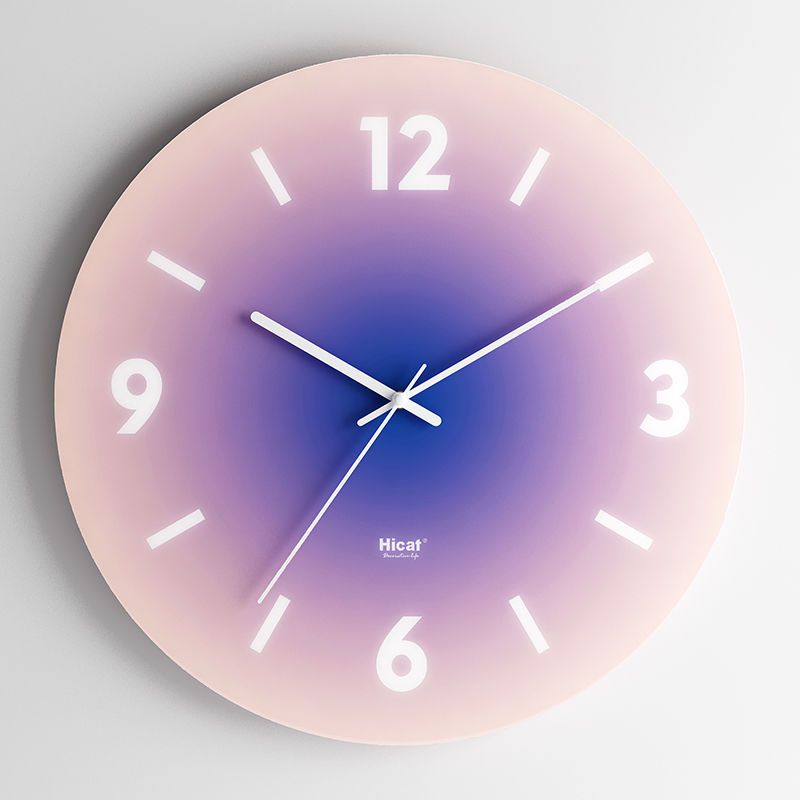 EliteGlass - Elegant Glass Wall Clock