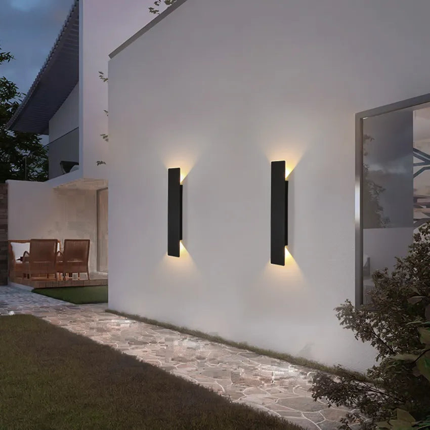 Elegant Waterproof Outdoor Wall Lamp – Durable Aluminum Wall Lights for Garden, Patio, and Entrance Decor-2