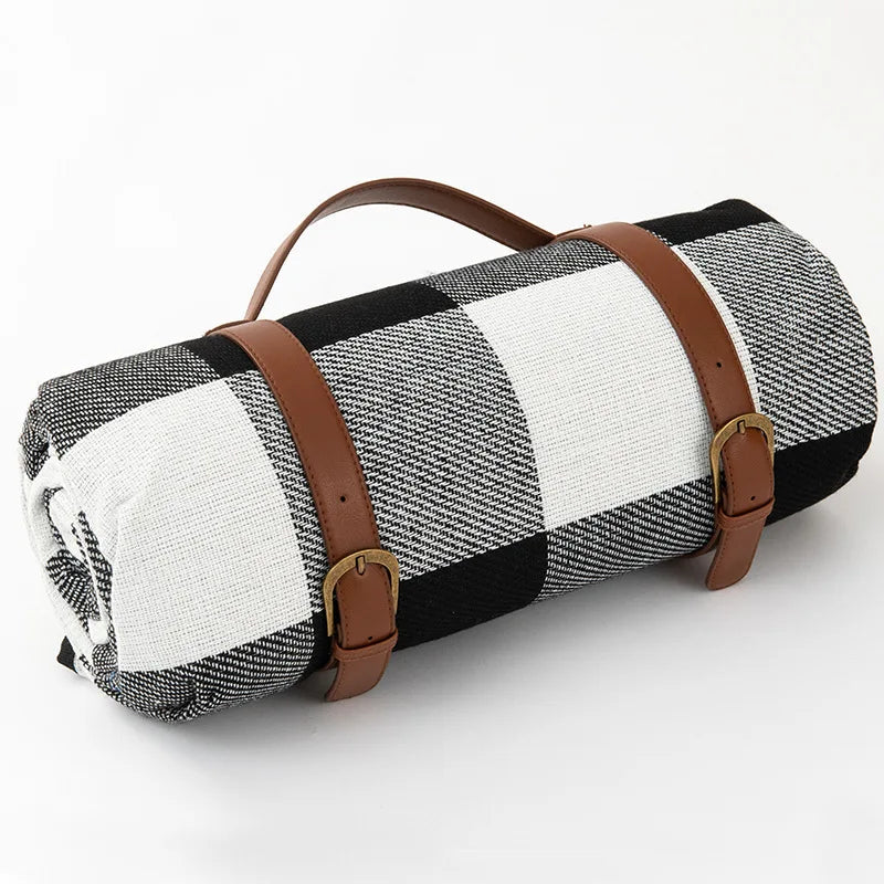 Outdoor Plaid Picnic Blanket | Waterproof Foldable Mat 15