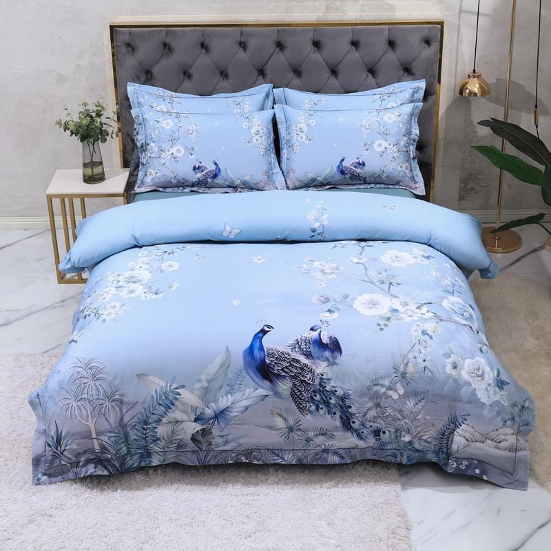 SoleilBlue – Elegant Egyptian Cotton Bedding Set
