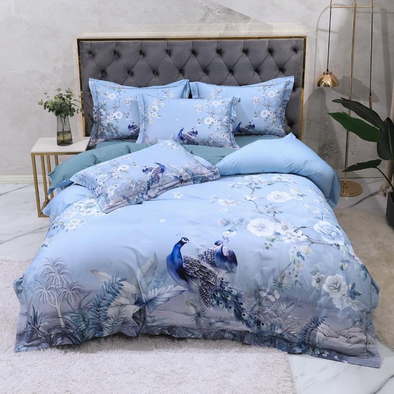 SoleilBlue – Elegant Egyptian Cotton Bedding Set