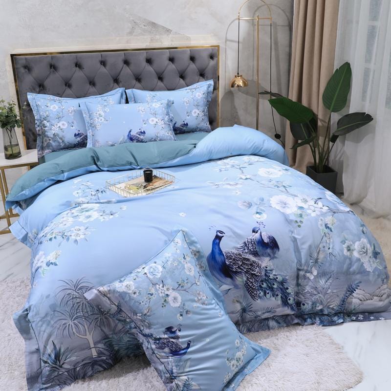 SoleilBlue – Elegant Egyptian Cotton Bedding Set