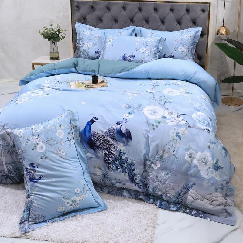 SoleilBlue – Elegant Egyptian Cotton Bedding Set