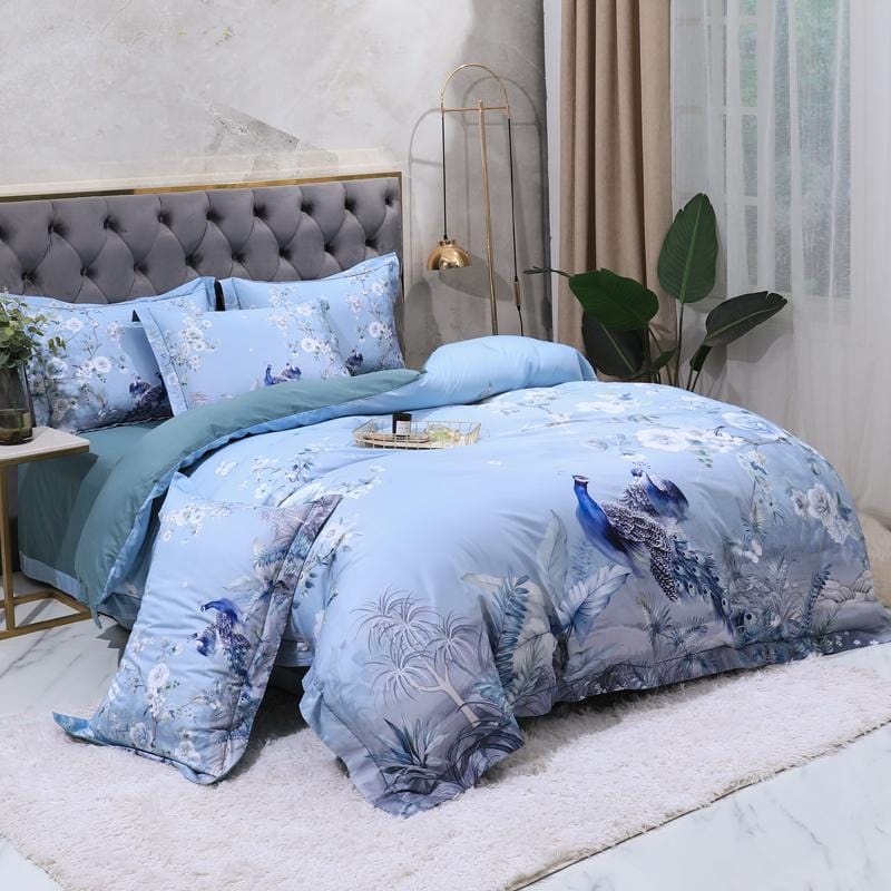 SoleilBlue – Elegant Egyptian Cotton Bedding Set