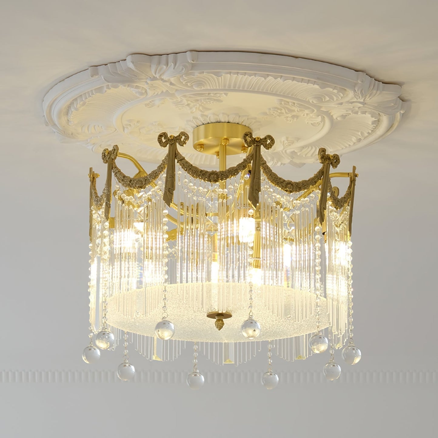CrystalRain - Water Droplet Ceiling Light