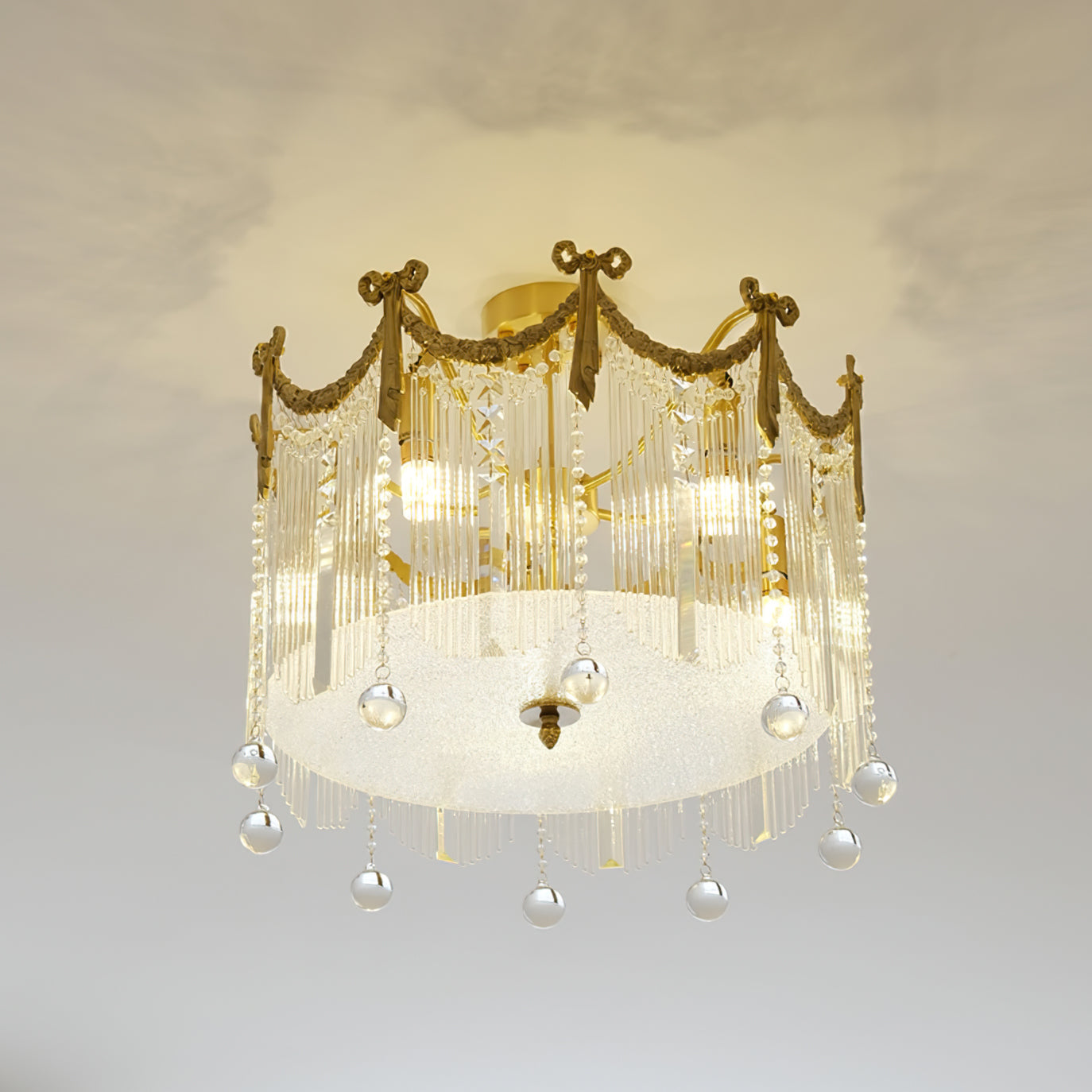 CrystalRain - Water Droplet Ceiling Light