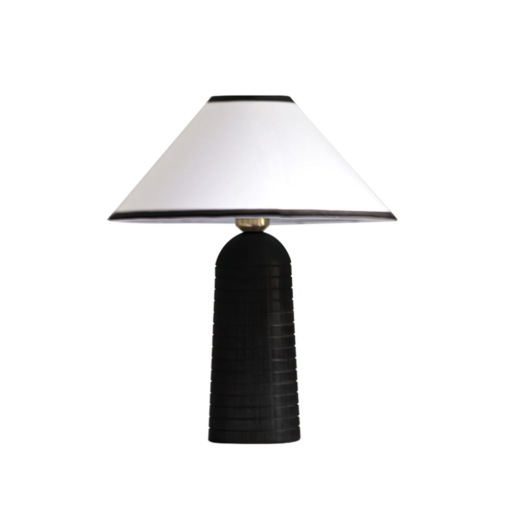 LuxePalisades - Geometrically Designed Table Lamp with Warm Glow