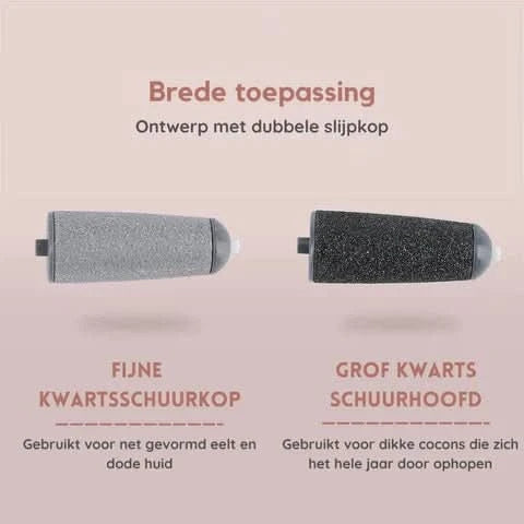 Pediluxe – Electric foot care device with dual-speed motor for smooth and silky feet 6