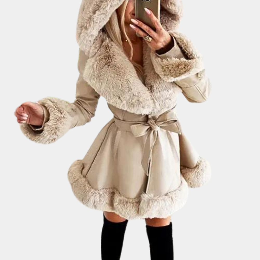 Petronela - Stylish and warm winter hooded jacket for women 1