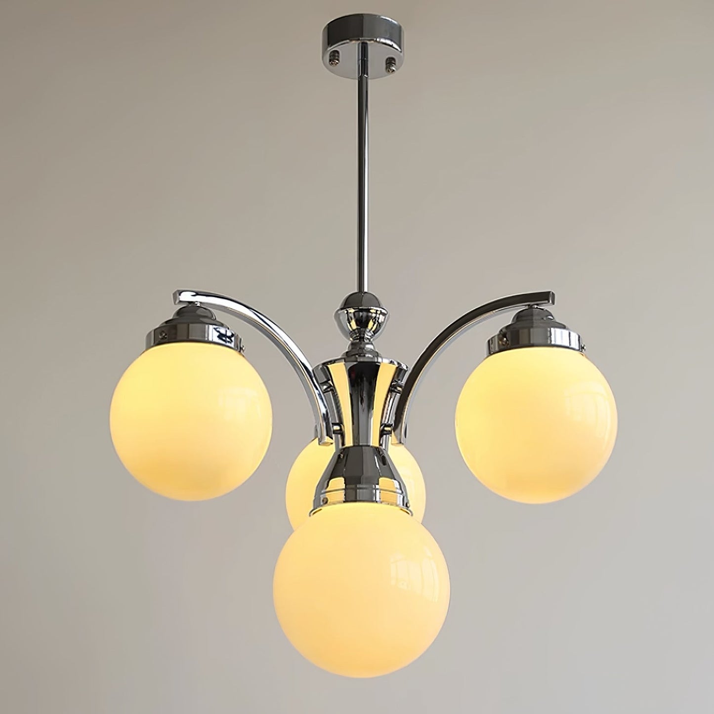 OrbisLume – Vintage-inspirierter runder Kronleuchter