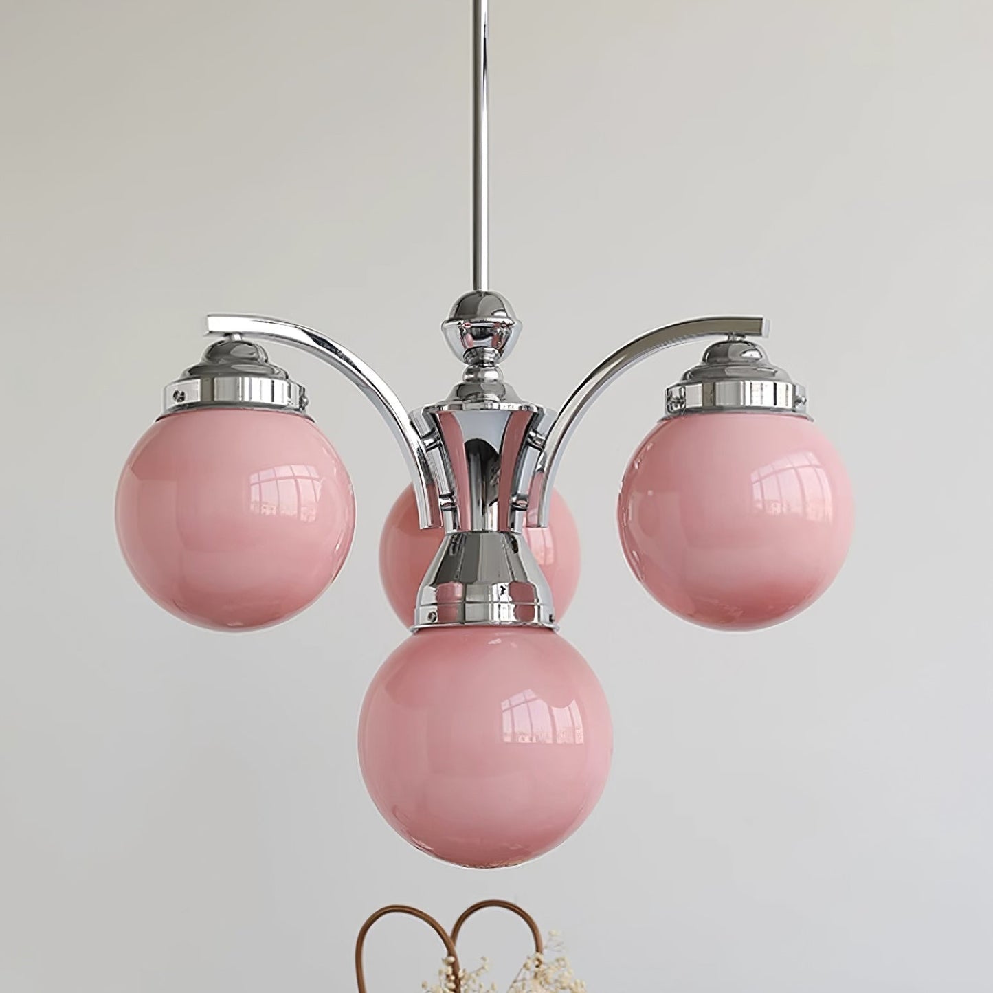 OrbisLume – Vintage-inspirierter runder Kronleuchter