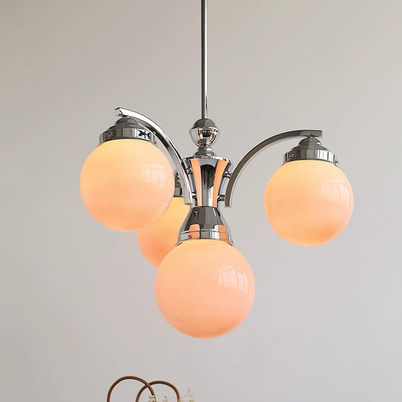 OrbisLume – Vintage-inspirierter runder Kronleuchter