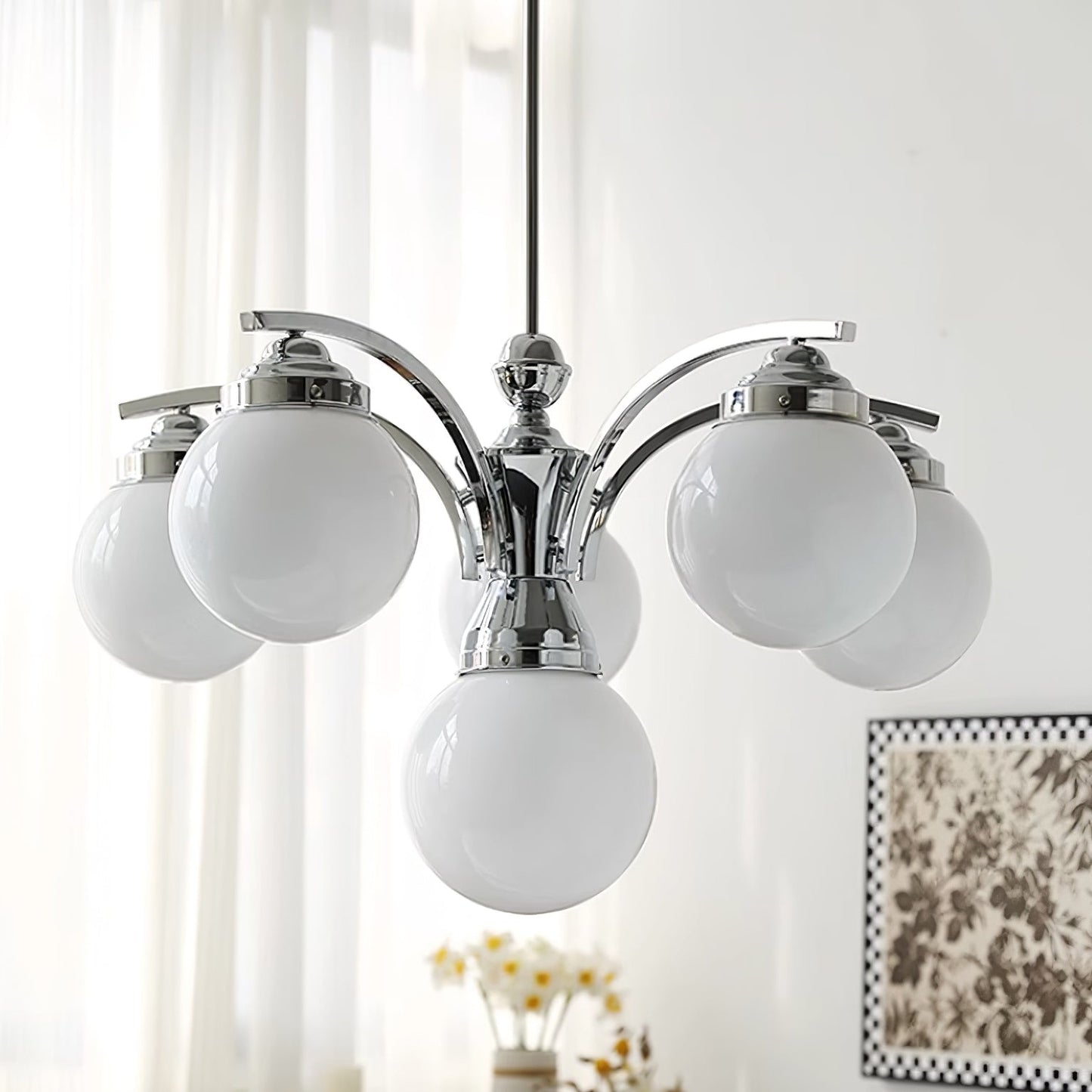OrbisLume – Vintage-inspirierter runder Kronleuchter