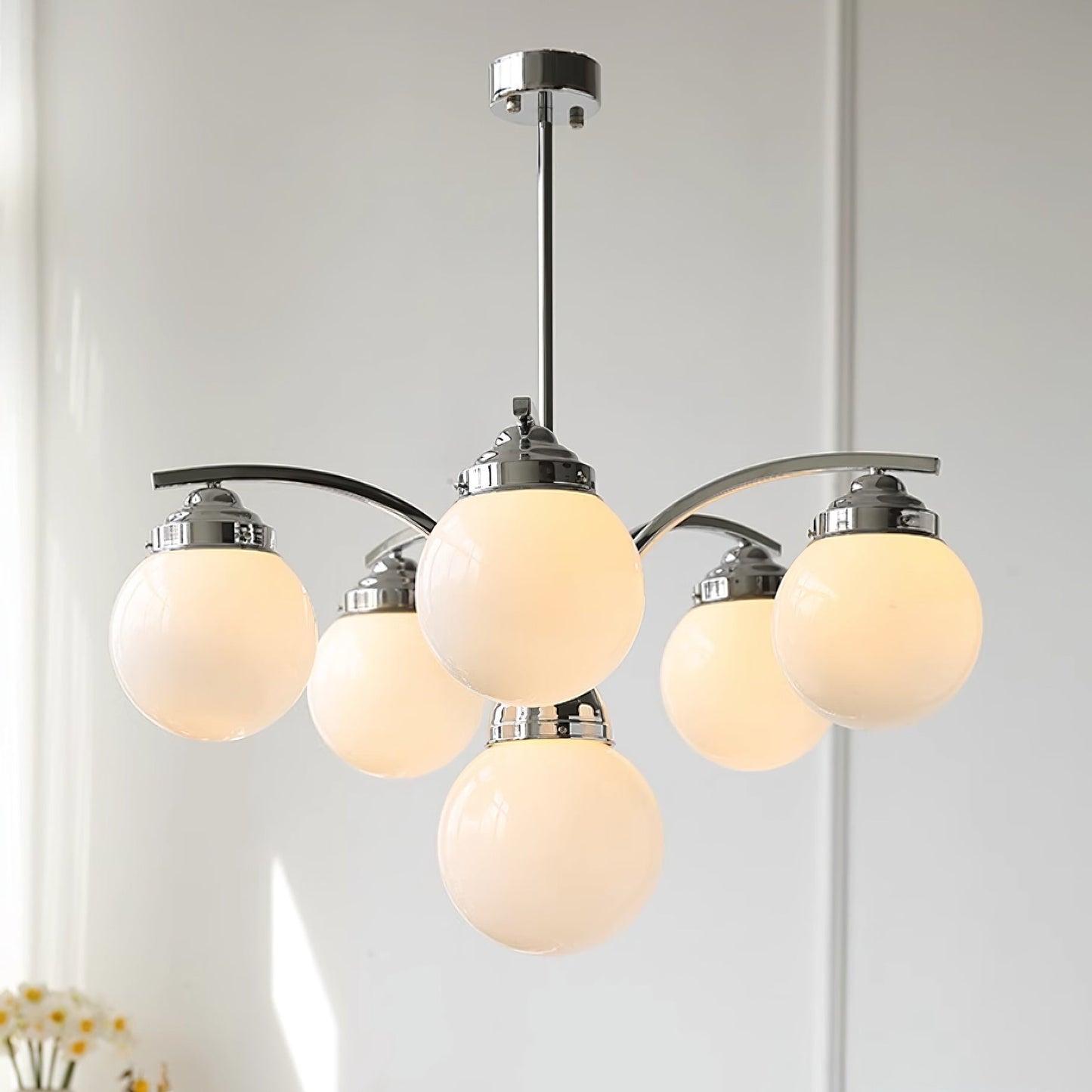 OrbisLume – Vintage-inspirierter runder Kronleuchter