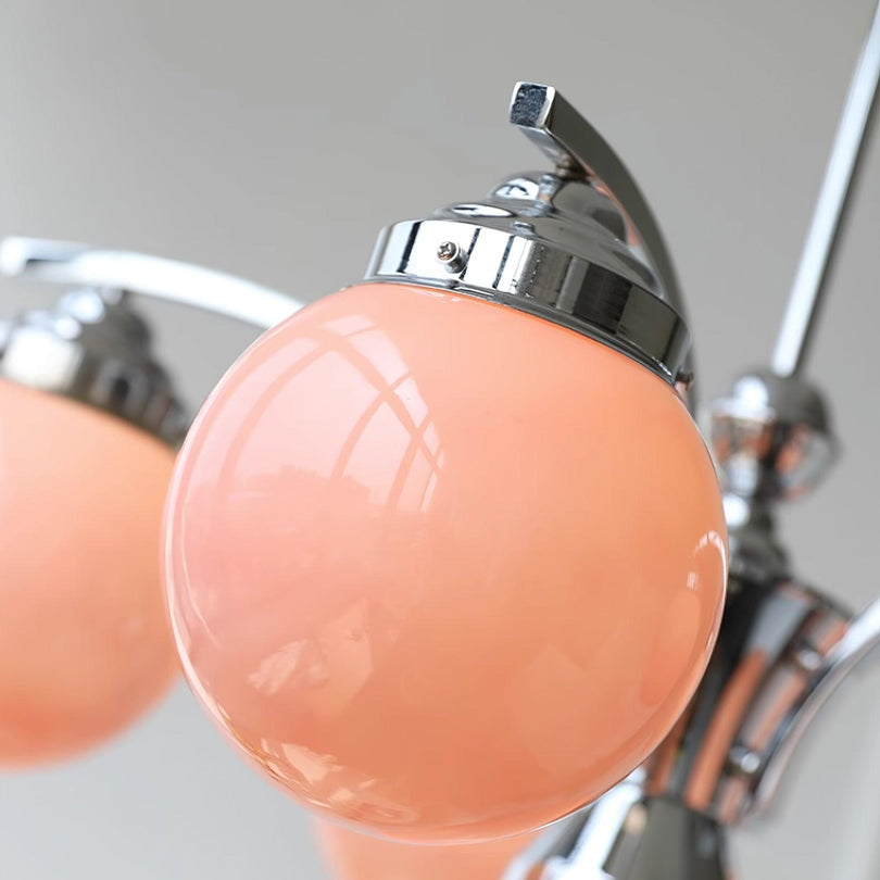 OrbisLume – Vintage-inspirierter runder Kronleuchter