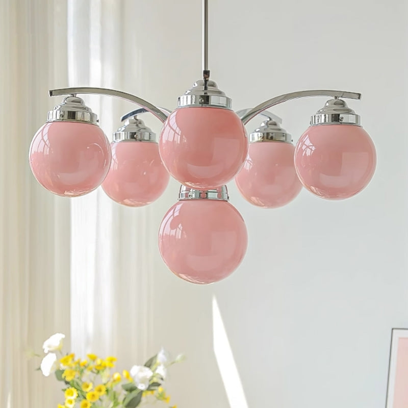 OrbisLume – Vintage-inspirierter runder Kronleuchter