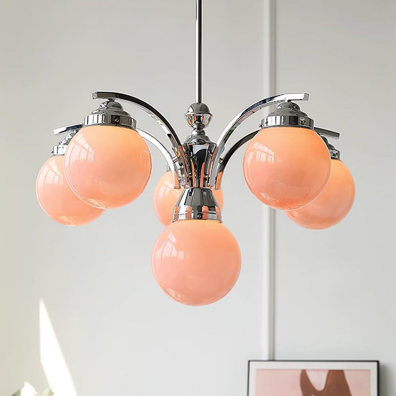 OrbisLume – Vintage-inspirierter runder Kronleuchter
