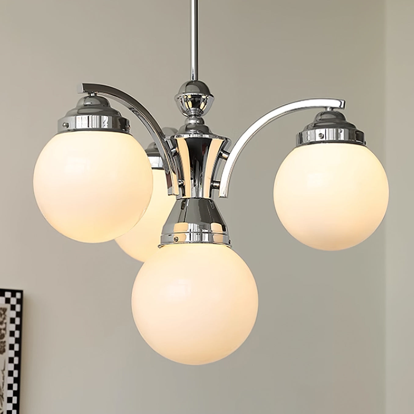 OrbisLume – Vintage-inspirierter runder Kronleuchter