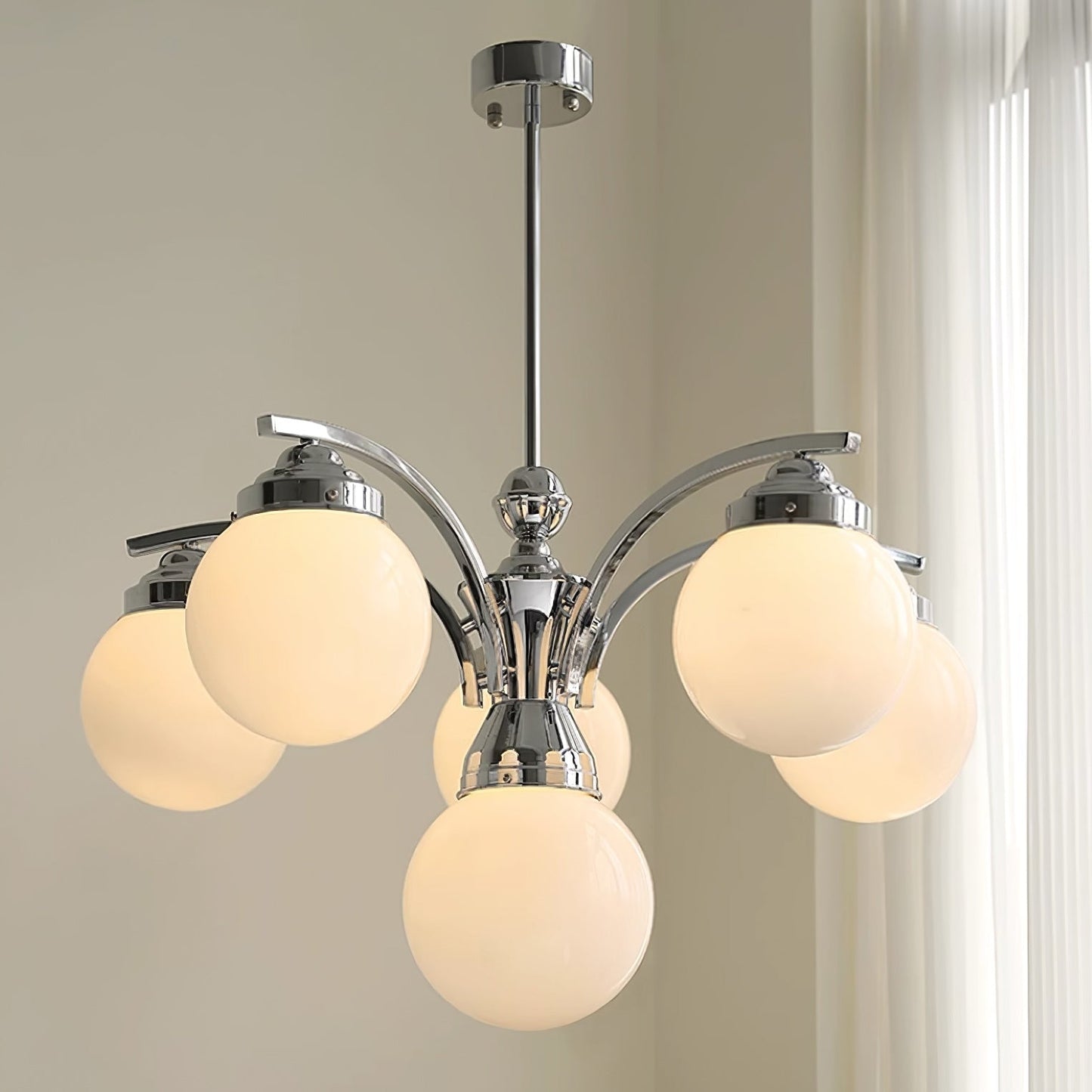 OrbisLume – Vintage-inspirierter runder Kronleuchter