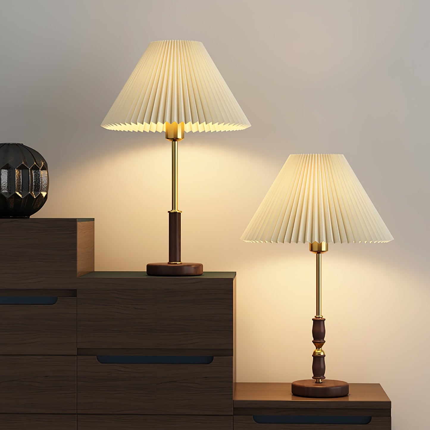 GrainLuxe - Elegant Table Lamp
