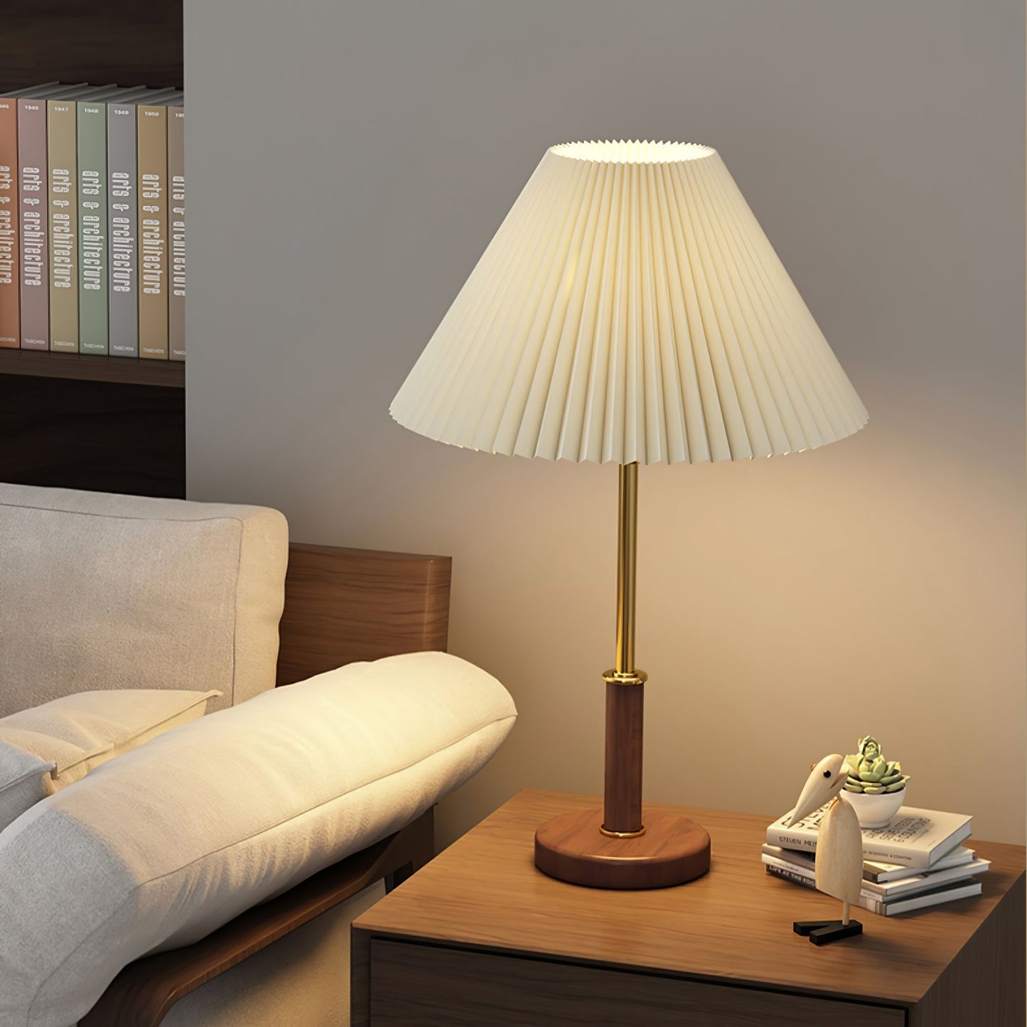 GrainLuxe - Elegant Table Lamp