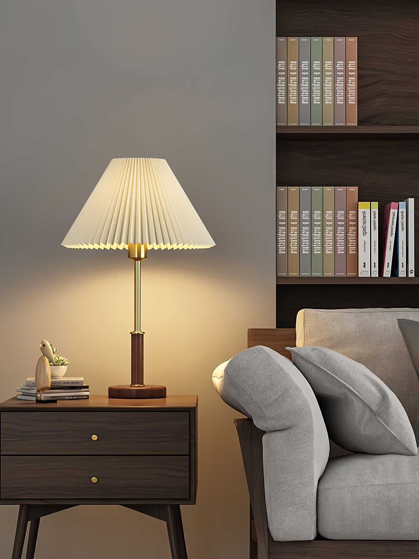 GrainLuxe - Elegant Table Lamp