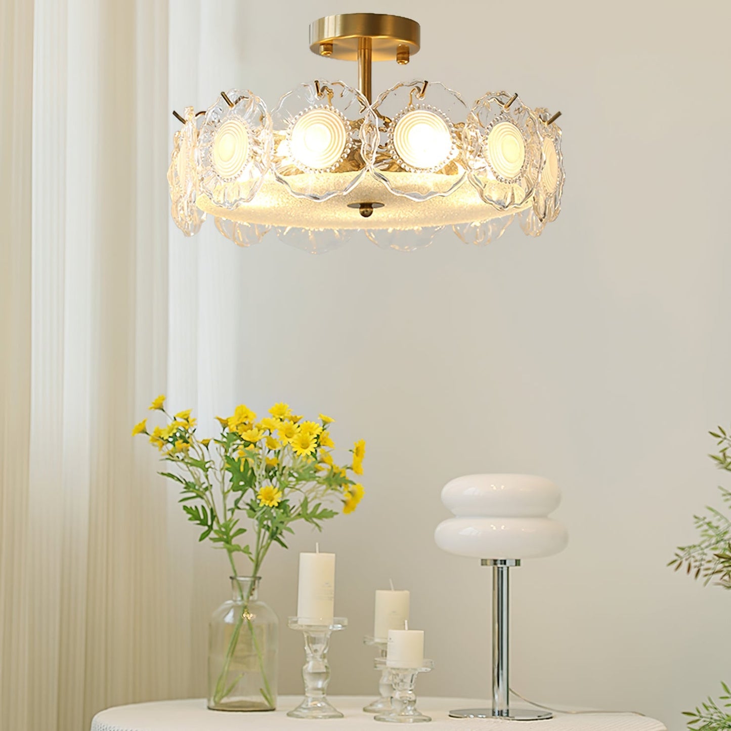PobllemRadiance - Chic Glass Light Design