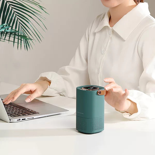Portable HEPA Air Purifier for Home and Office – Compact USB Air Cleaner with Negative Ion Generator 3