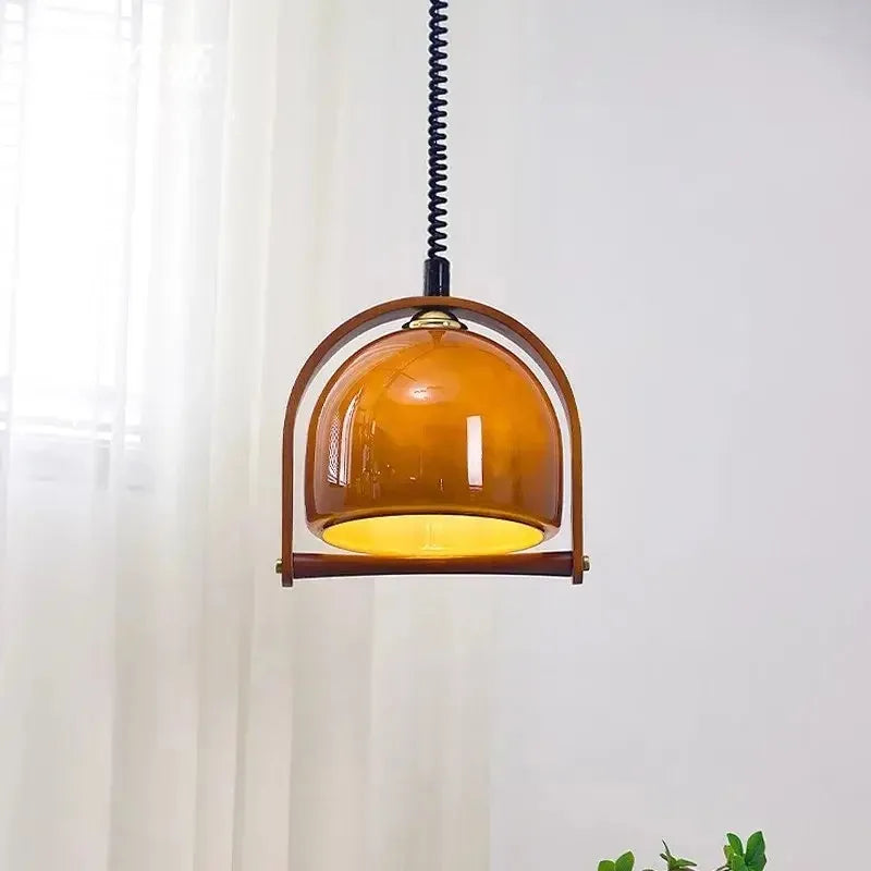 HoutLuxe - Bauhaus Geïnspireerde Pendellamp