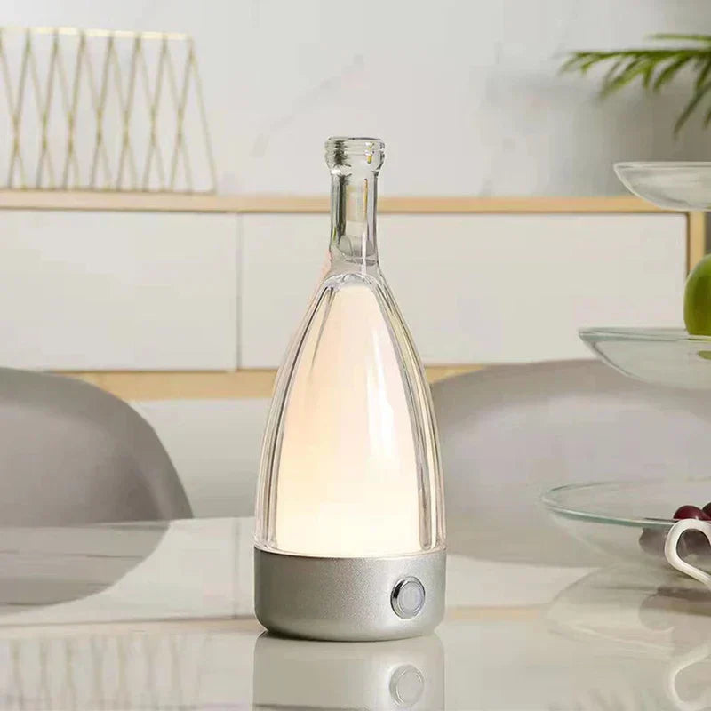 CorkGlow - Wine Bottle Table Lamp