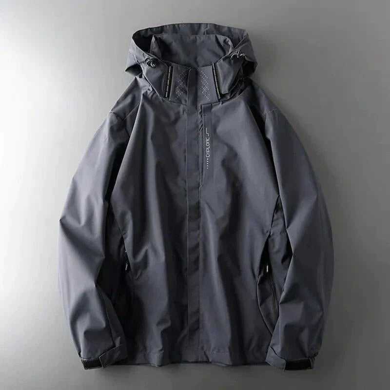 Rainproof Winter Windbreaker for Men | Hood 3