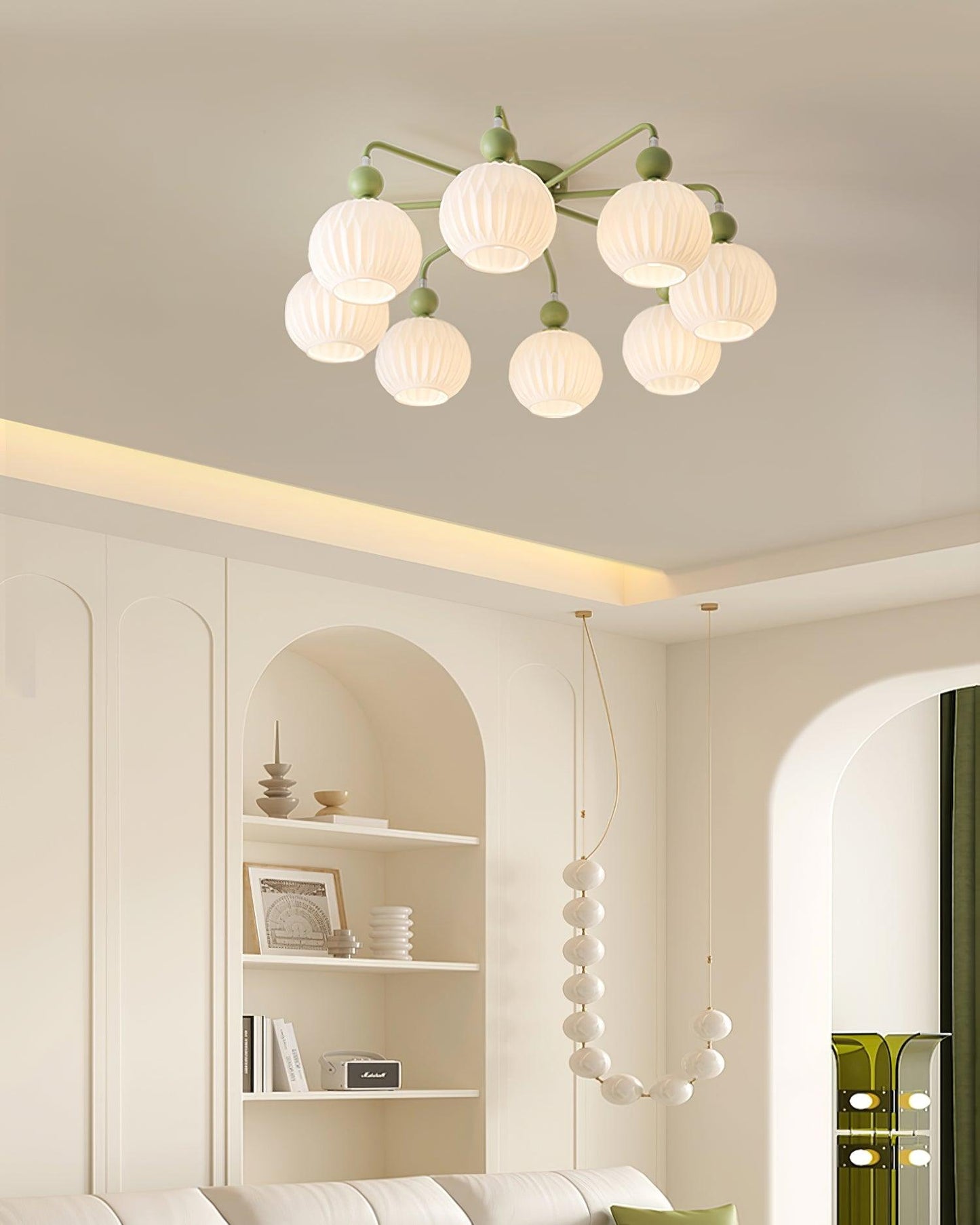 LuxeAura - Deckenlampe mit von Renee inspiriertem Design und warmem Licht