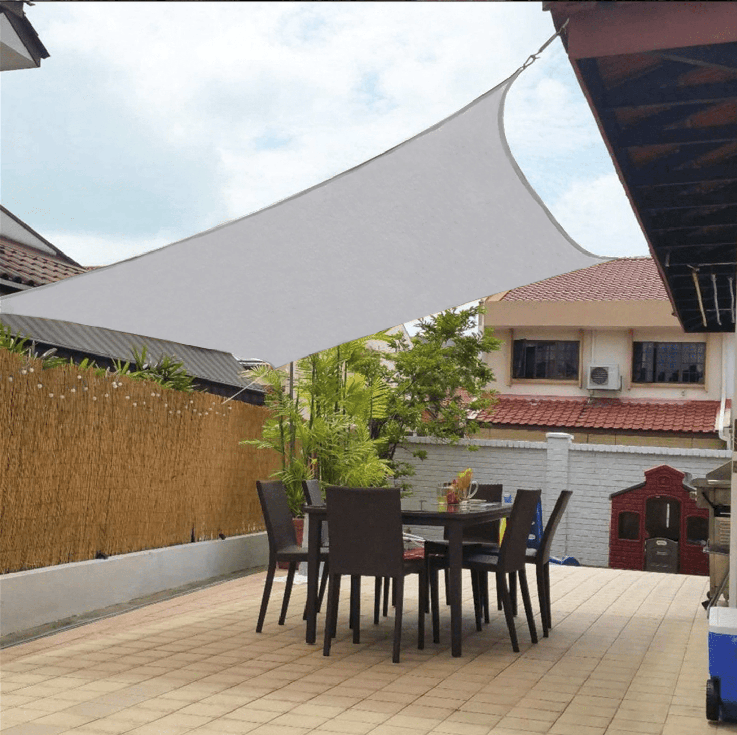 Variant image for Weather-Resistant Polyester Shade for Balcony and Terrace Protection – Decorative Outdoor Canopy, Multiple Sizes Available-21