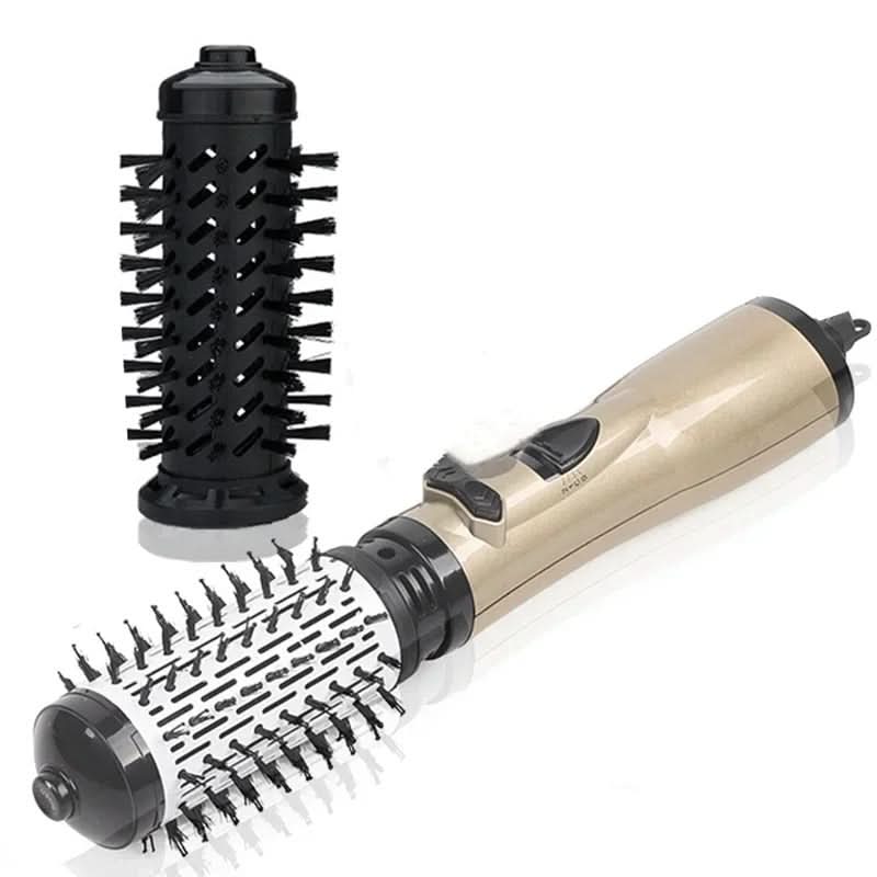 Revolveglam – 3-in-1 Electric Hair Styler with Blow-Dryer, Brush, and Curling Iron Function 0