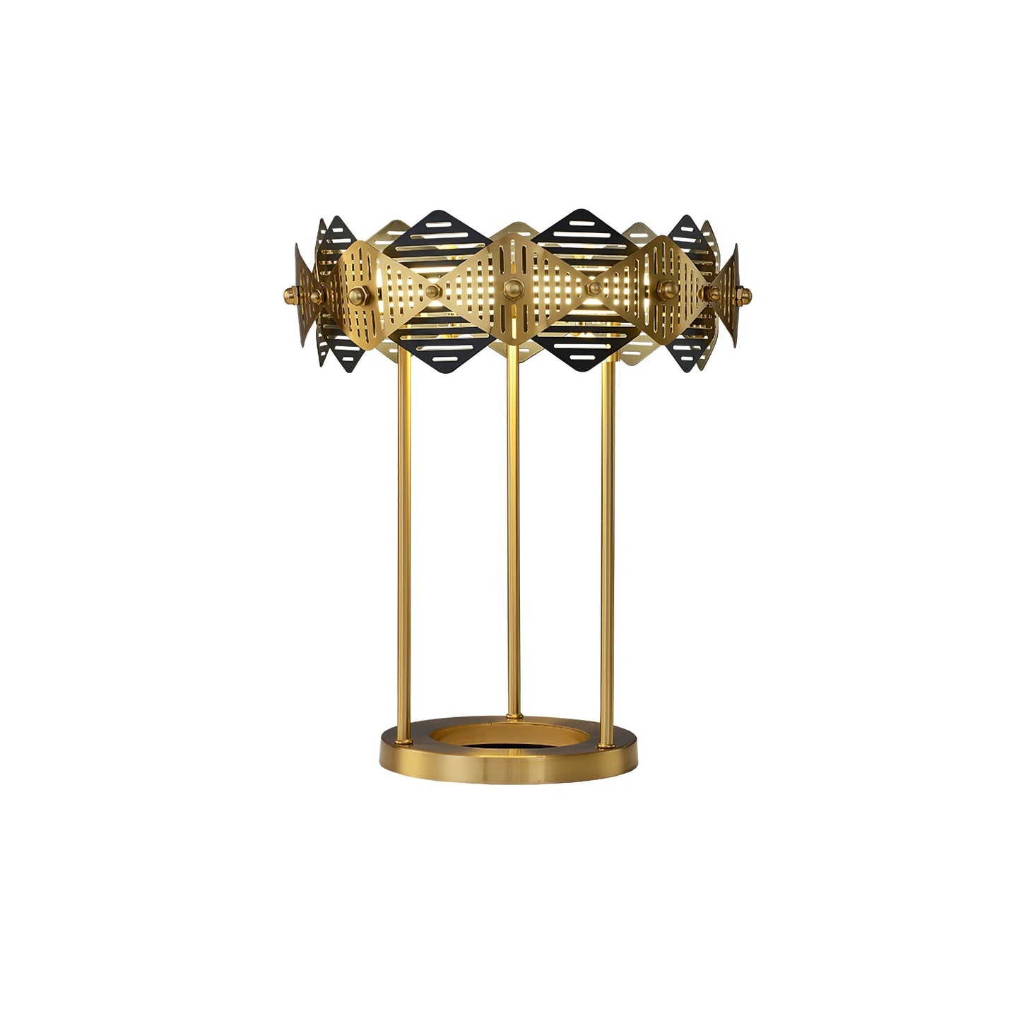 LuxeCrimson - Table Lamp with Timeless Design and Warm Red Elegance