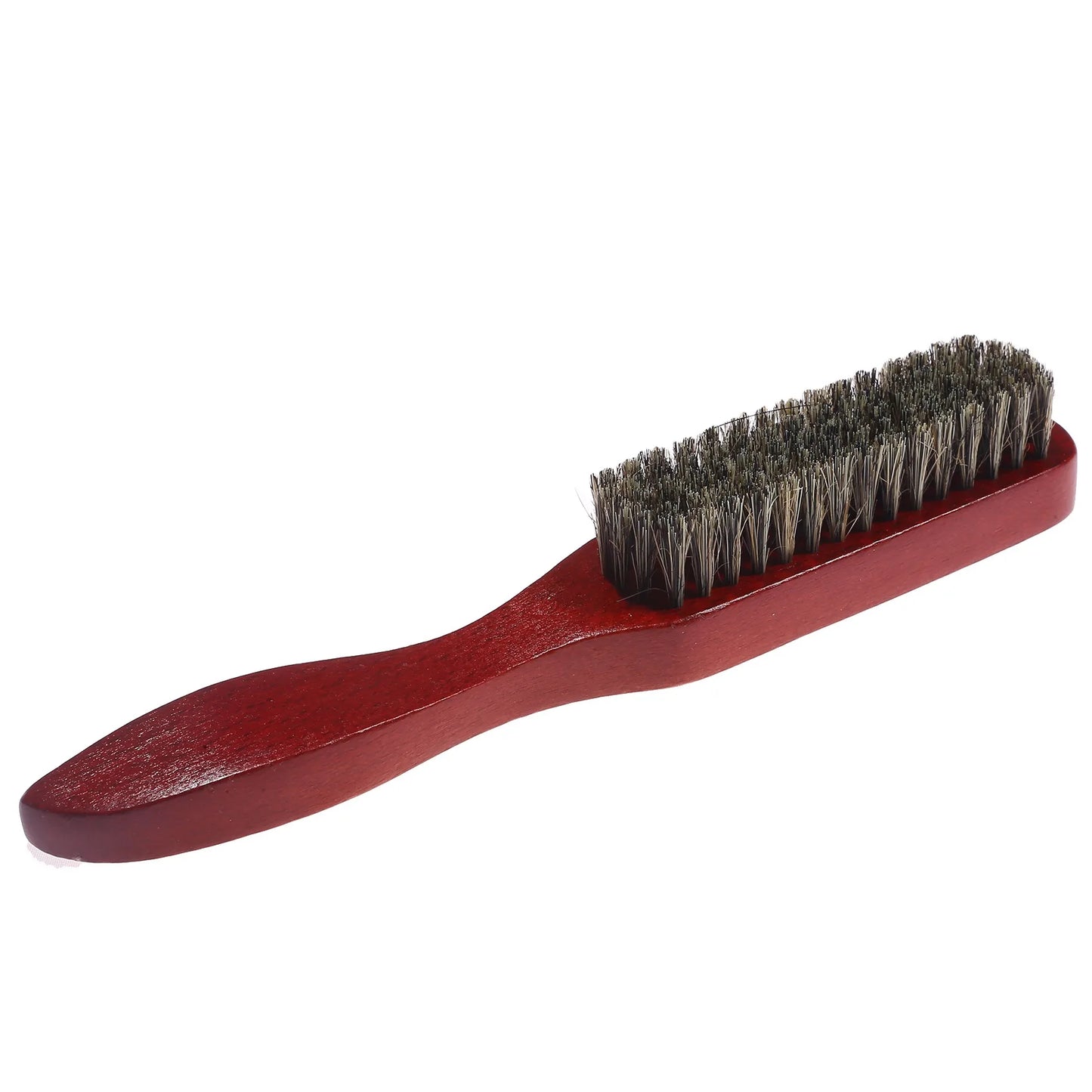 SalonSculpt – Schlanke Haarbürste aus Holz für den Heimwerker-Friseursalon