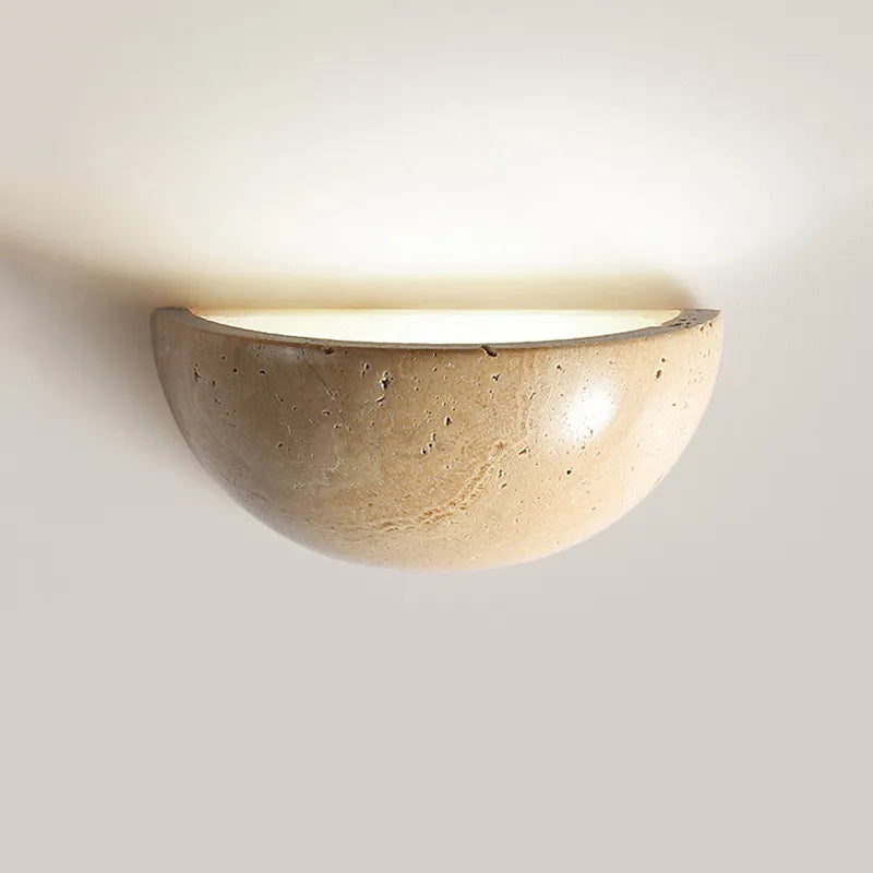 SabiGlow - Organische Felsenwandlampe