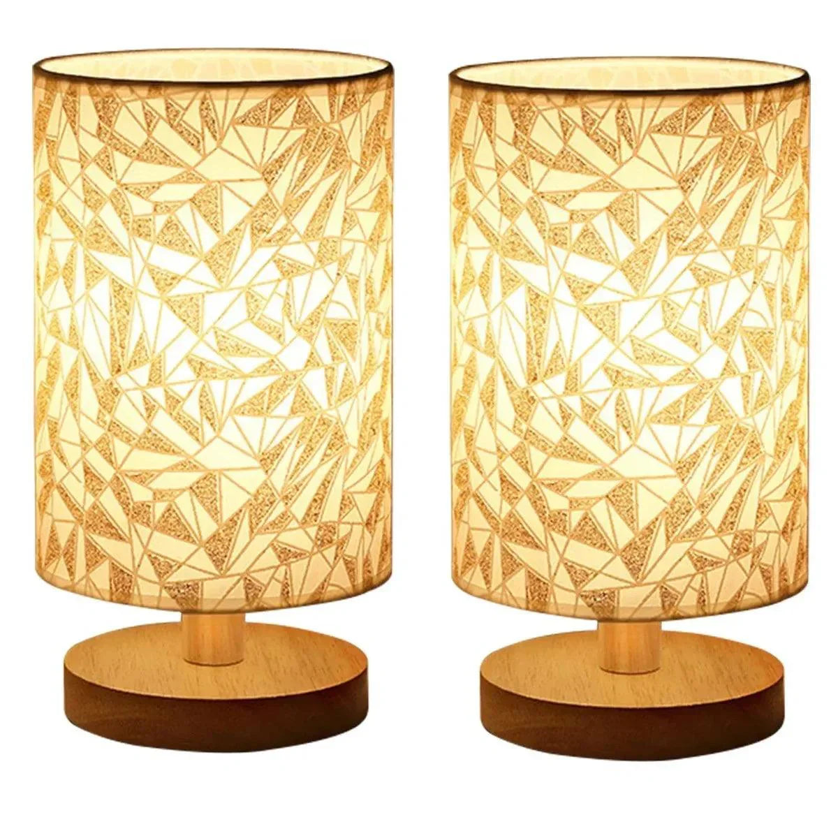 LumaVita - Elegant Solid Wood Design Lamp