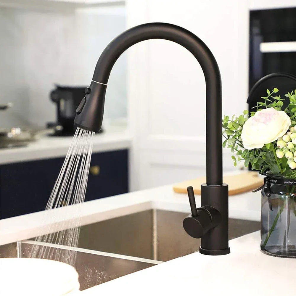 DarkStream - Pull-Out Kitchen Faucet