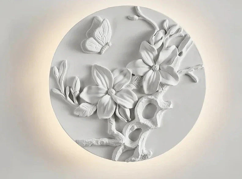 ImperialGlow – Französische Runde Vintage Wandleuchte für klassische Eleganz
