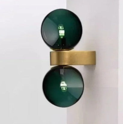 GlassHalo - Sleek Wall Bulb Lamp