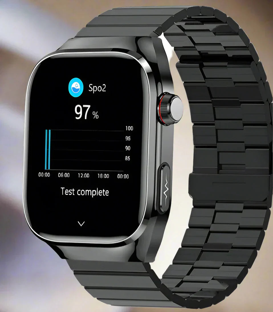 Variant image for Advanced Health Smartwatch with ECG, Blood Sugar Monitoring, 2.04-Inch AMOLED Display – Waterproof Fitness Tracker-3