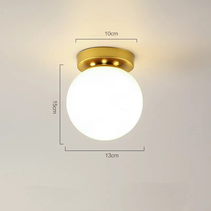 LuxeGlass – Scandinavian LED Glass Lamp for Contemporary Interiors