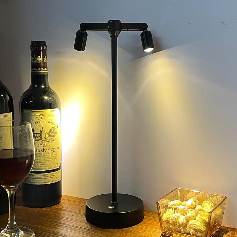 VibeLume - Lampada da Tavolo Vintage a Controllo Tattile
