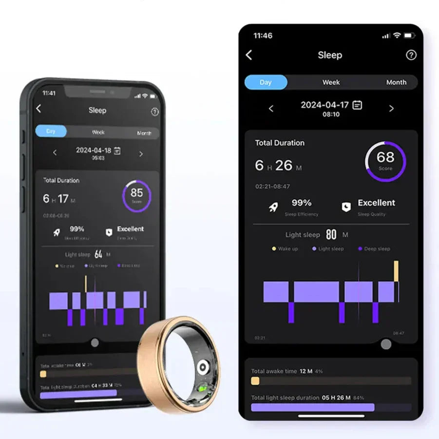 SportSync – Wasserdichtes Smart Ring mit Multi-Sport-Modus