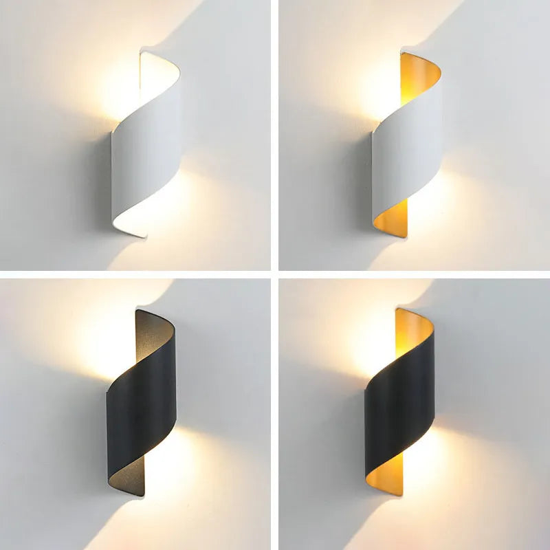 IronEdge – Lámpara de Pared Moderna Fabricada en Hierro y Acrílico