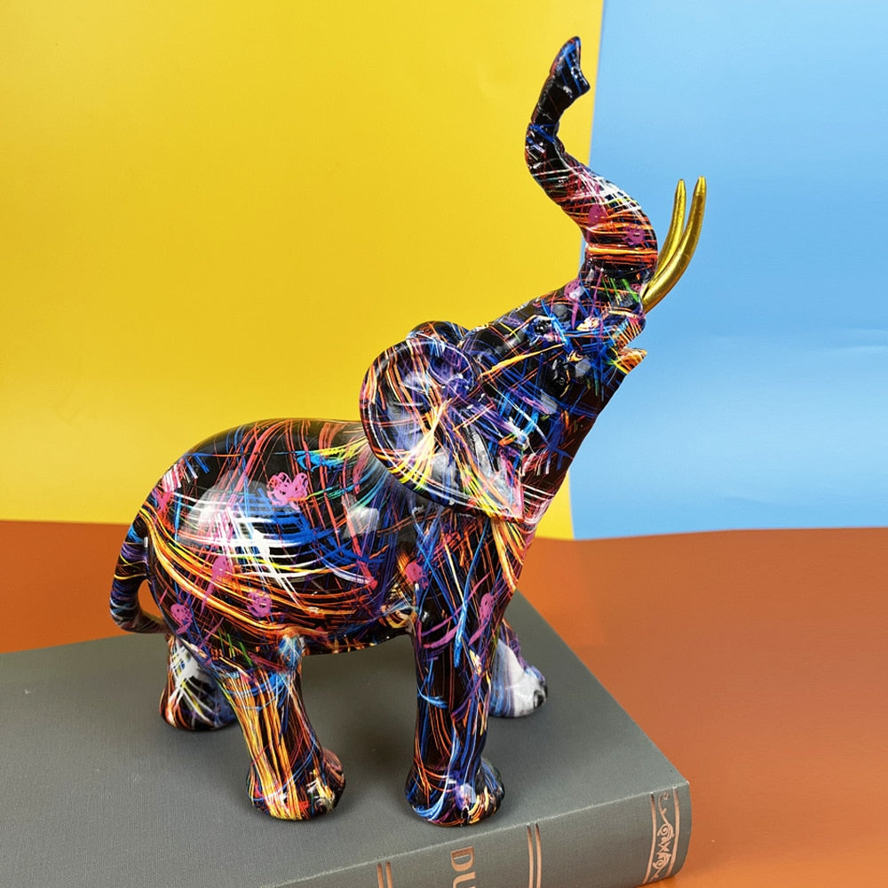 EleGance – Artistic Abstract Elephant