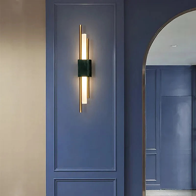 StoneGlow – Moderne Marmor Wandlampe mit LED-Technologie