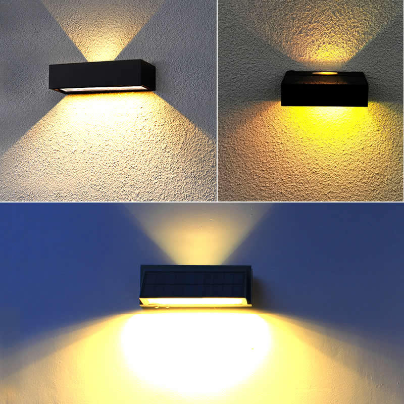 EcoShine – Moderne Solar Up-Down Außenlampe