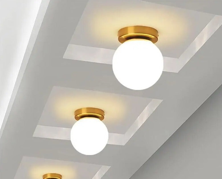 LuxeGlass – Scandinavian LED Glass Lamp for Contemporary Interiors